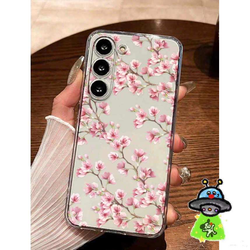 ดอกไม้สีชมพูเคสโทรศัพท์ใน Bud Time เหมาะสําหรับ Oppo Reno8 5G Reno8 Pro 5G Reno 8T 4G Reno 8T 5G Ren