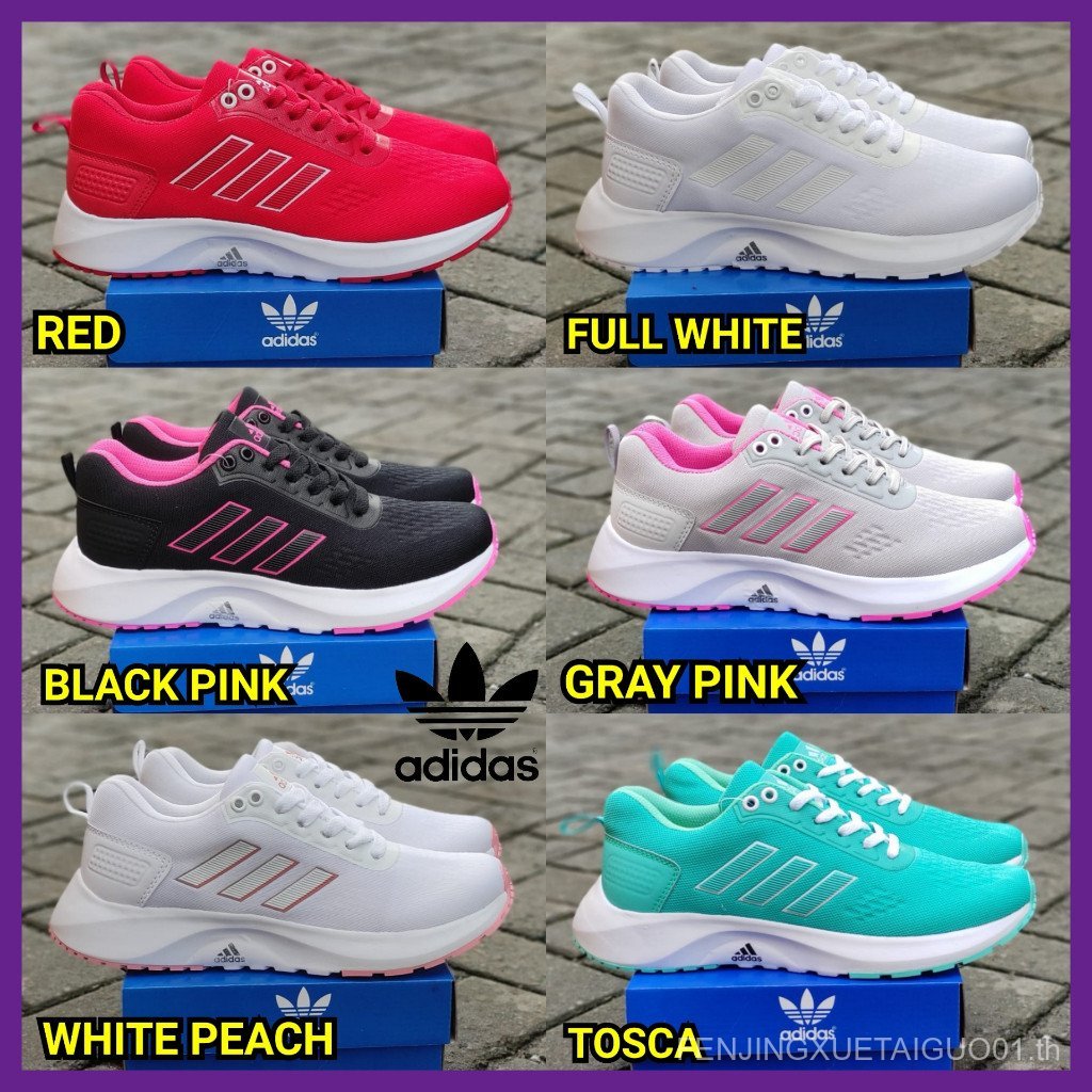 รองเท้าผ้าใบสุภาพสตรี RUNNING ZUMBA AEROBICS รองเท้าผ้าใบวิทยาลัย