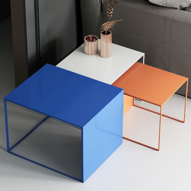 Nordic bay window simple modern small coffee table living room coffee table small apartment low tabl