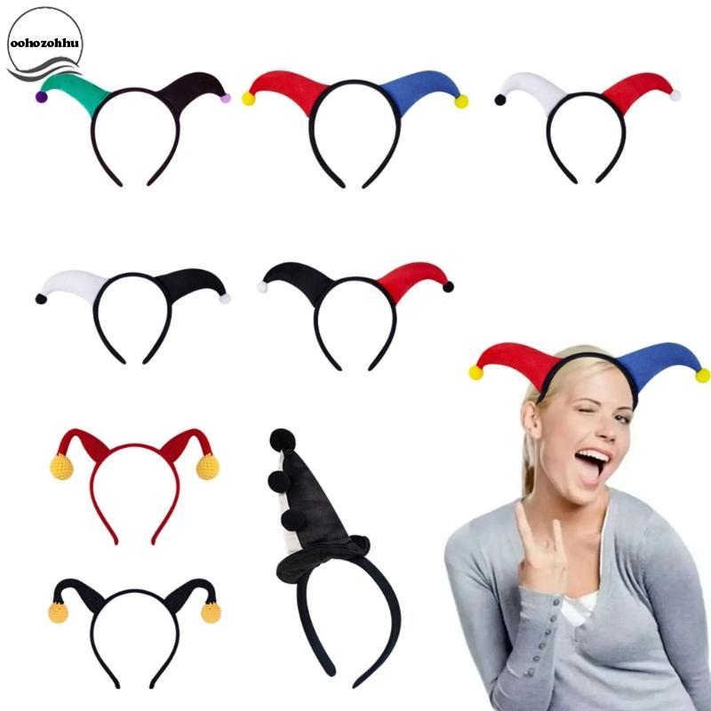 Ooh ชุดแถบคาดศีรษะตัวตลกสำหรับคอสเพลย์ สวมใส่ง่าย และสร้างสรรค์ความสนุก