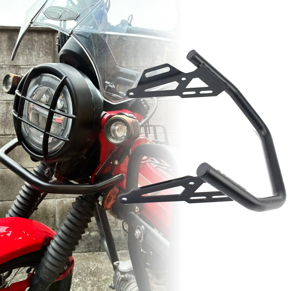 ไฟหน้ากันชนหน้าชั้นวางกล่องเครื่องมือกรอบยามสําหรับฮอนด้า CT125 CT 125 Hunter Cub Trail 125 2020 202