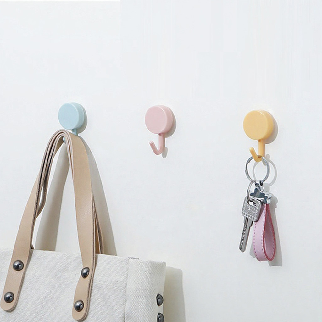 30PCS ตะขอแขวนติดผนัง หลากหลายสี ราคา ถูกที่สุด ดีลบีเคเค แกลเลอรีภาพที่ 4