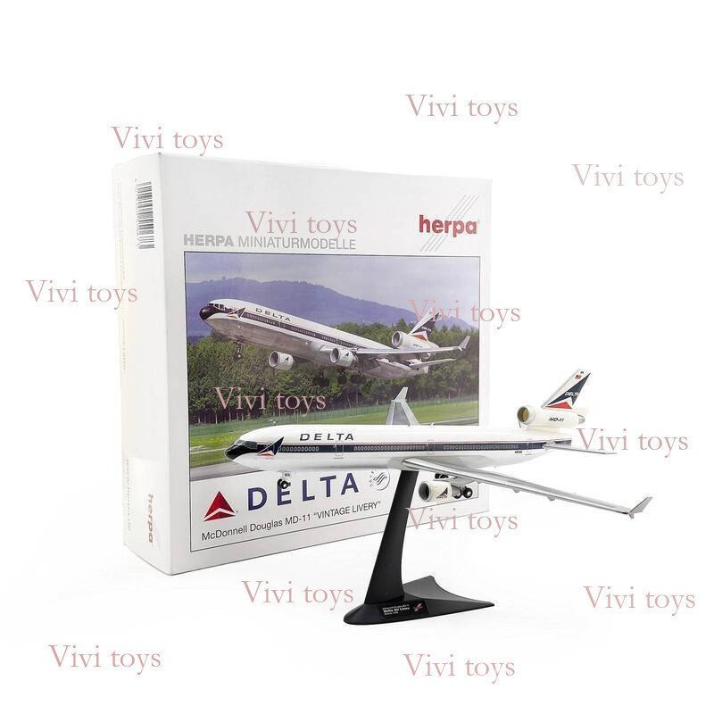 {{ของเล่นสดใส }} Herpa 1/200 สินค้าสําเร็จรูป เครื่องบินโดยสาร รุ่น MD-11 TAMI Airlines N806DE 55067