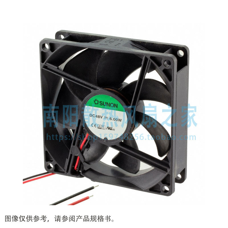 พัดลม Sunon GE92252B1-000U-AE9 พัดลม AXIAL 92X25MM 24VDC ลวด