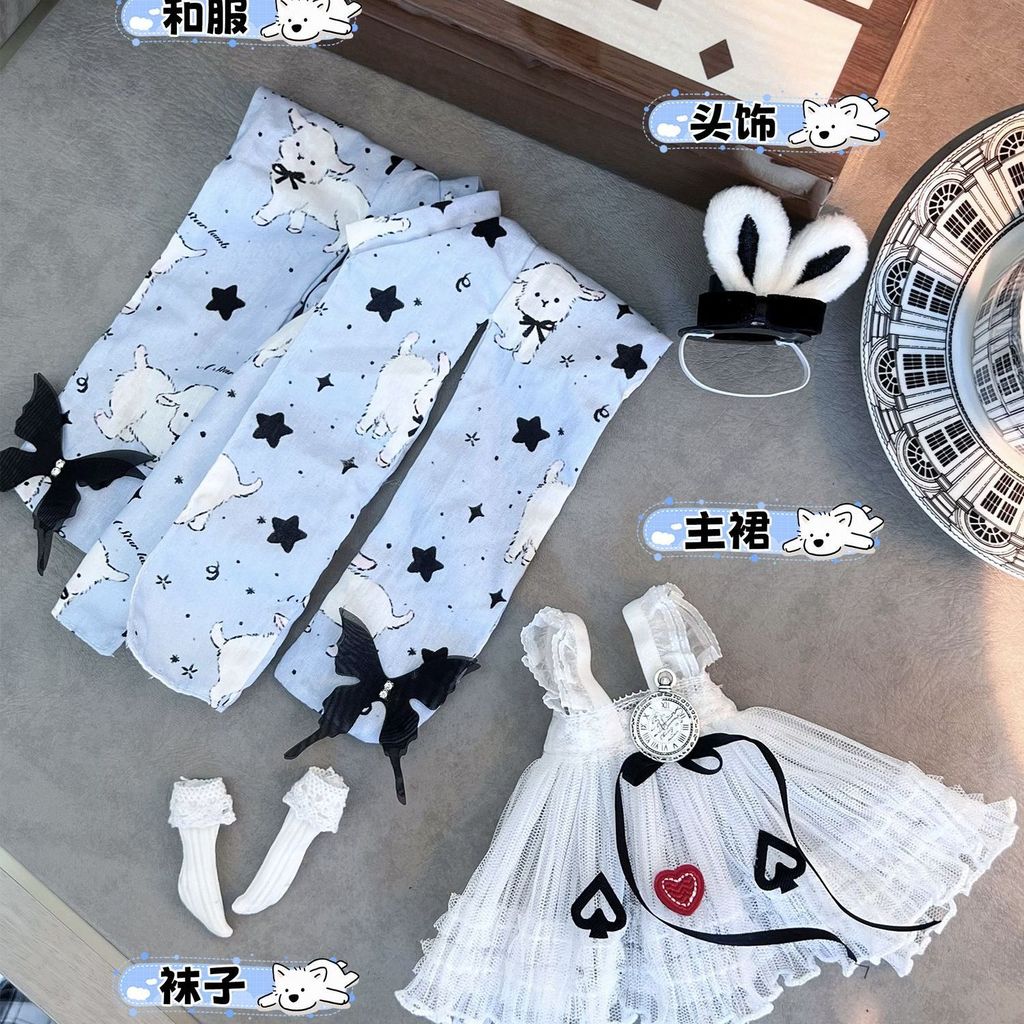 Azone/ob22/ob24 ชุดกิโมโนสไตล์ญี่ปุ่นที่เข้ากันได้ ชุดเปลี่ยนตุ๊กตาน่ารัก [ไม่รวมตุ๊กตา]