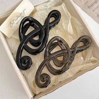 แฟชั่นดนตรี Note Shape Big Grips คลิป Hairpin Headwear อุปกรณ์เสริม