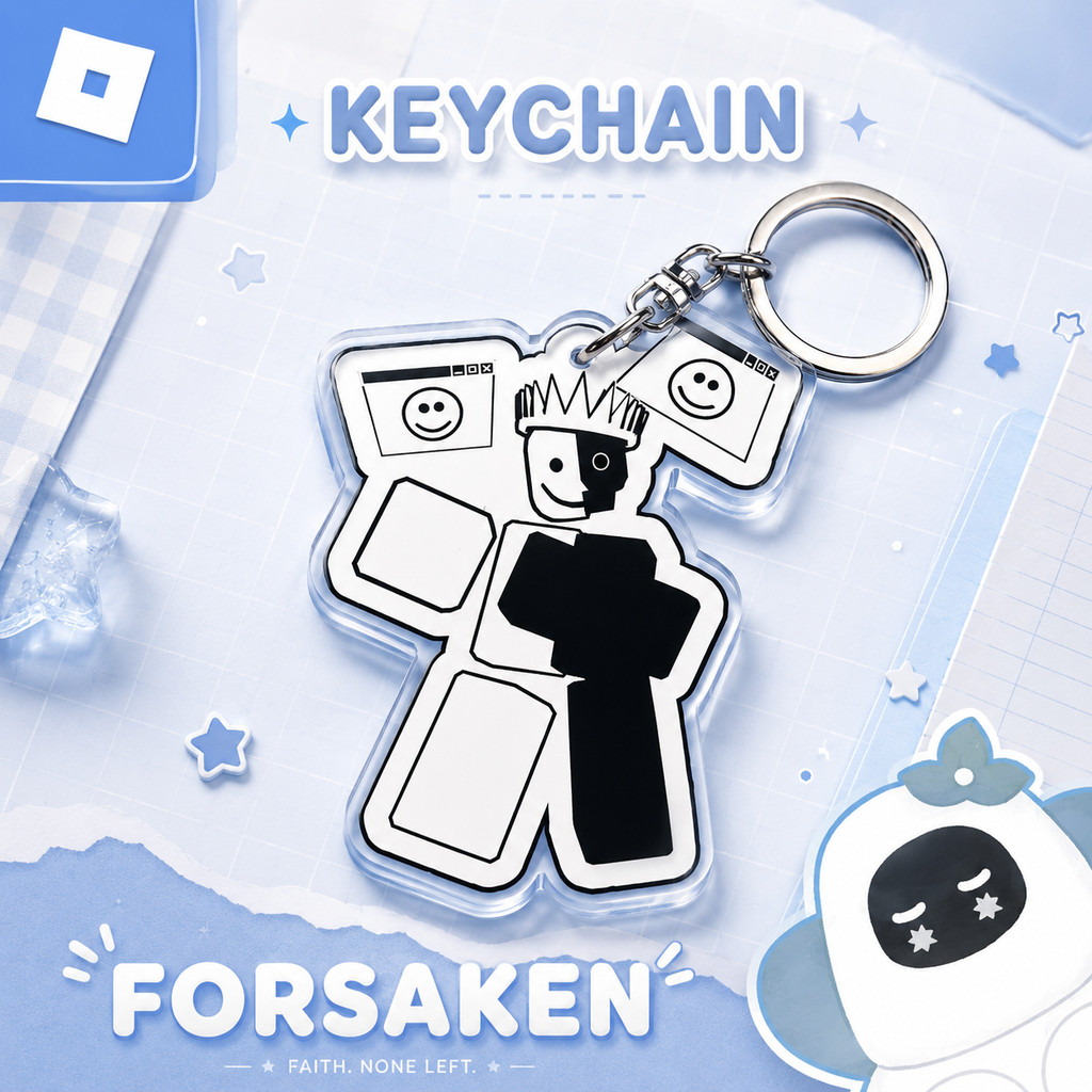 Ganci / Gantungan Kunci Akrilk ROBLOX FORSAKEN NOLI YAI SKIN