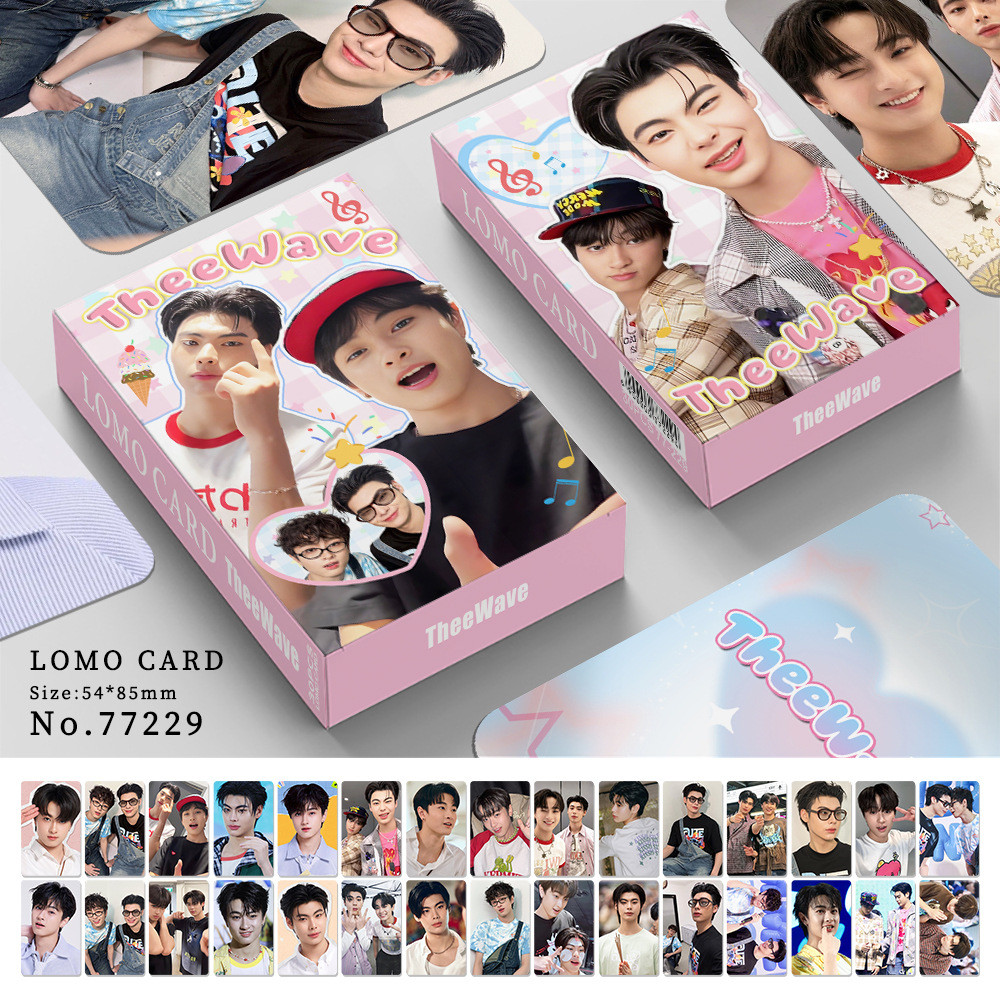 30 ชิ้นไอดอลไทย TheeWave Lomo การ์ด TEETEEEPOR TTP 2Tee BL ดวงกับคุณ Keng Namping Daou Offroad ENGLO