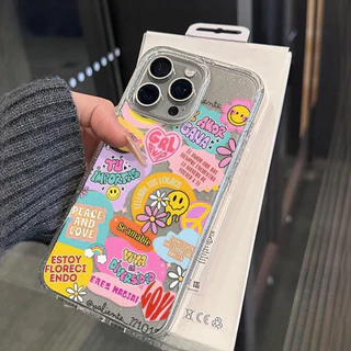 🐖Bless - เคสใสวิบวับ for เคส Apple เคสไอโฟน iPhone 17 17ProMax 17Air 16pro 15plus 14pro 13promax 12 11pro-COGTSF47