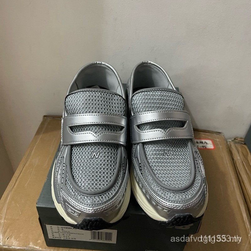 1906L Loafer Watanabe Man Silver Mettalic และ Black (ผู้ชายและผู้หญิง) 01MH GXIG YGFQ