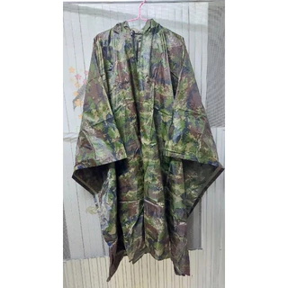 เสื้อกันฝนค้างคาว TP ผู้ใหญ่ ฟรีไซส์ แบบหนา 3in1 กันฝน คลุมมอไซค์ XXL เดินป่า พกพาง่าย