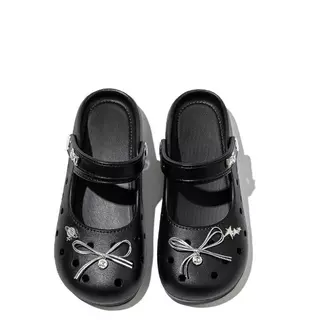 AYUER Mary Jane EVA Buckle รองเท้าแตะกลางแจ้งแบบหนาด้านบน