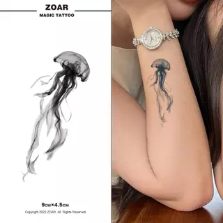!!ส่งจากไทย!! ZOAR แทททูกันน้ำ ลายดาวเคราะห์การ์ตูนน่ารัก Magic Tattoo สมุนไพร ติดทน 2 สัปดาห์ Z878