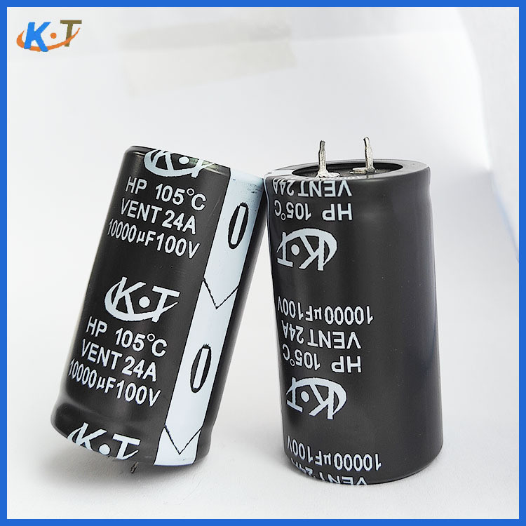 ตัวเก็บประจุ 100v10000uf Electrolytic Capacitor 100v6800uf ตัวเก็บประจุ 4700uf100V ตัวเก็บประจุ