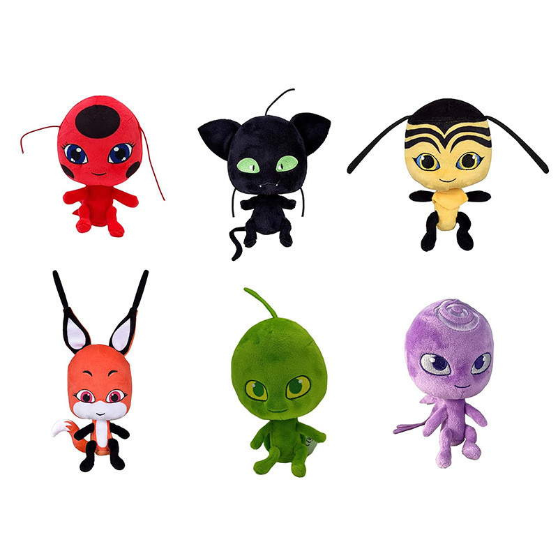 สินค้าใหม่ Miraculous Ladybug-Plush Magic Ladybug Doll ของเล่นตุ๊กตาสร้างสรรค์ YU2025.12.5
