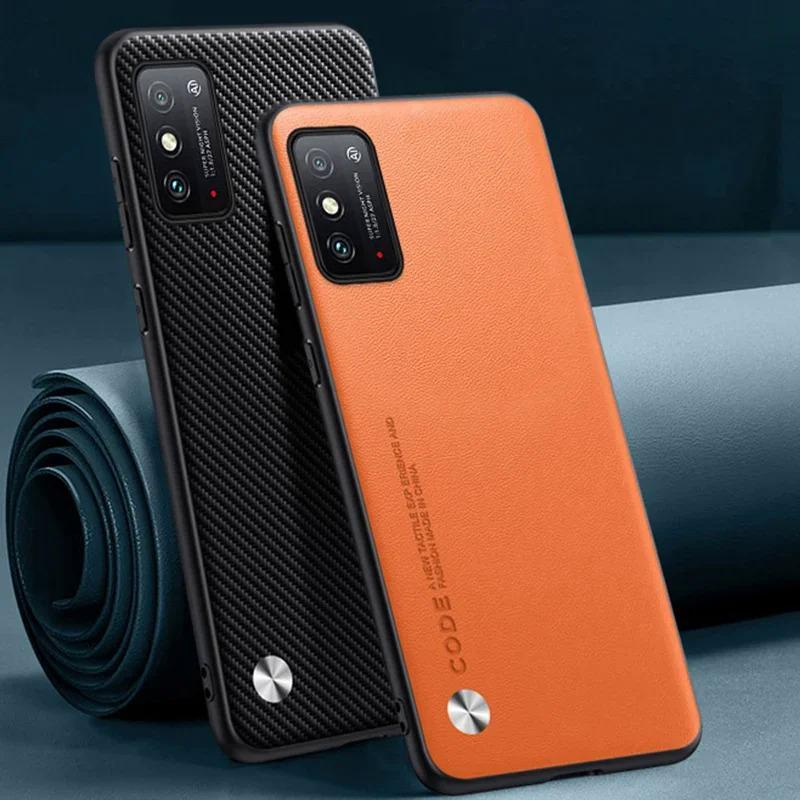 หรูหรา PU หนังสําหรับ Honor X30 Max X30Max ปกหลังซิลิโคนป้องกันเต็มเคสโทรศัพท์สําหรับ Honor X10 Max 