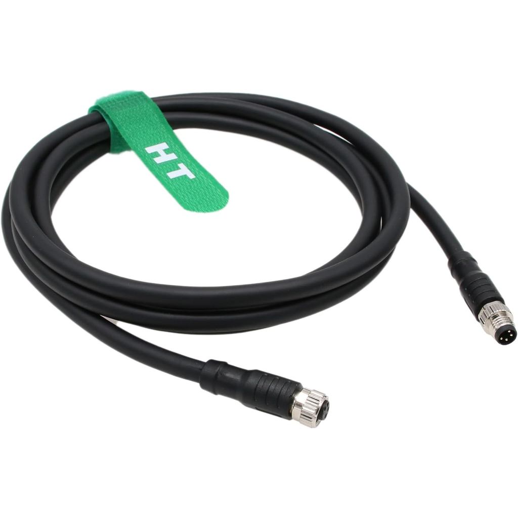 M8 4 ขาชายหญิง Extension Actuator Sensor สายไฟสําหรับ Keyence Omron Phoenix Contact Automation สวิทช