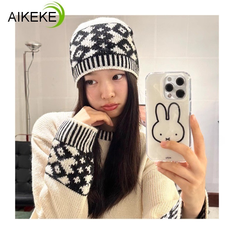 สไตล์เกาหลีสายสีดํากระต่ายปลอกสําหรับ Honor X9D X9C X9B X9A X9 X8C X8B X8A X8 X6 X7D X7C X7B X7 X6C 