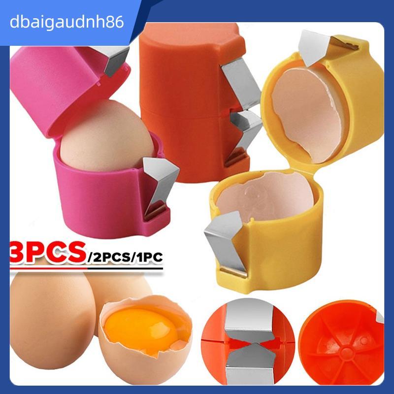 READY STOCKKitchen Gadget 3PC Egg Shell Opener แบบพกพามือถือ Egg Shell Crusher ในครัวเรือน Egg Shell