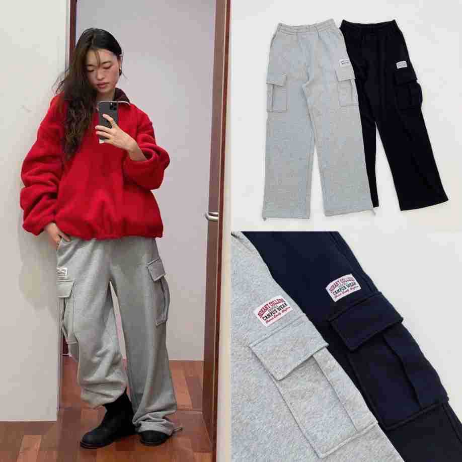 [SR-STUDIO] NOHANT แฟชั่นใหม่ Overalls มัลติพ็อค สำหรับฤดูหนาว