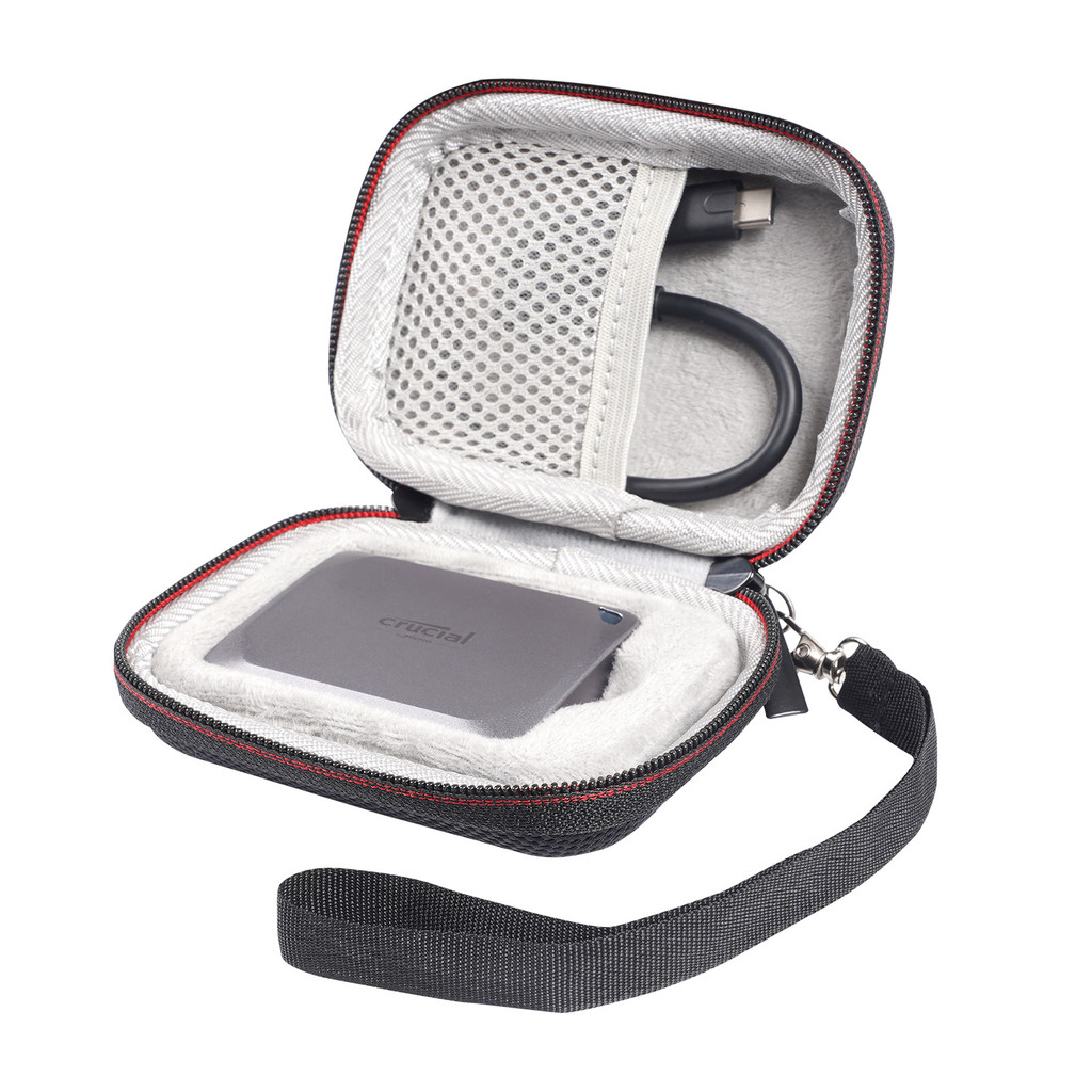 เหมาะสําหรับ Crucial X9 Pro X10 Pro Mobile Solid State Drive Storage Bag Protective Case Bag