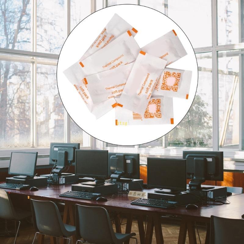 Btsg 100xจาระบีซิลิโคน 1 42W m-K 1 93W m-K Heat Sink Compound ประสิทธิภาพสูง 0 5g