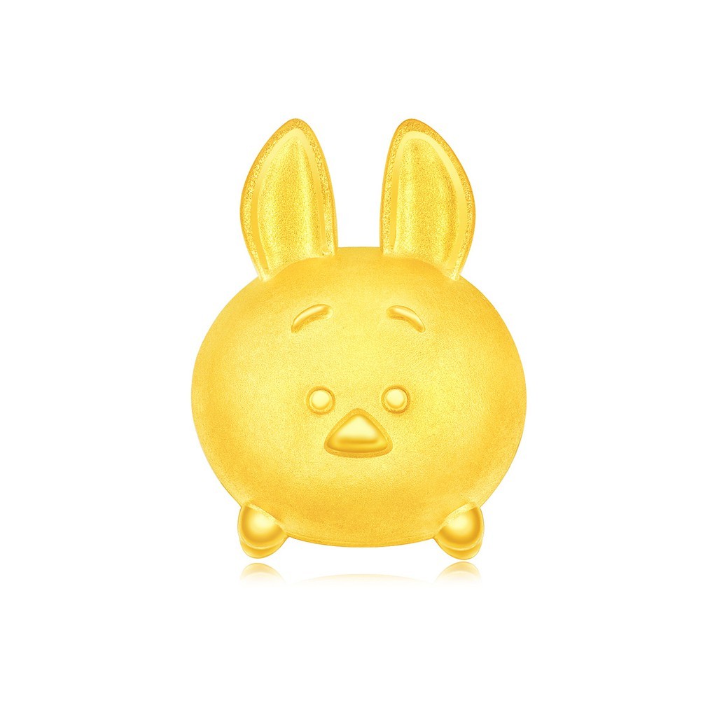 FB8 CHOW TAI FOOK Disney Tsum Tsum 999 Pure Gold Charm Collection: Piglet R21261