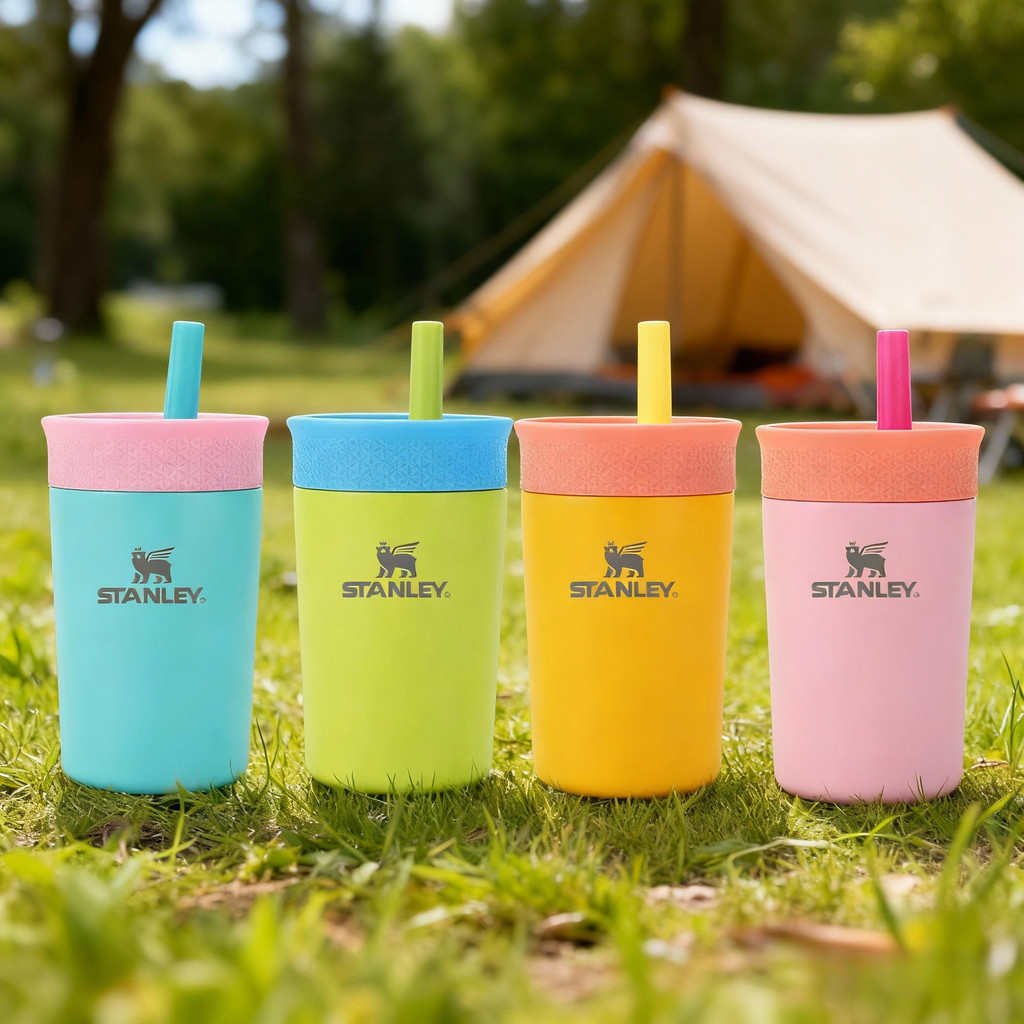 The Classic ตอนนี้ Kid-Sized! STANLEY แก้วน้ํา 356ml. สีกวนๆ&ฝาปิดกันหก ดีที่สุดเคย!