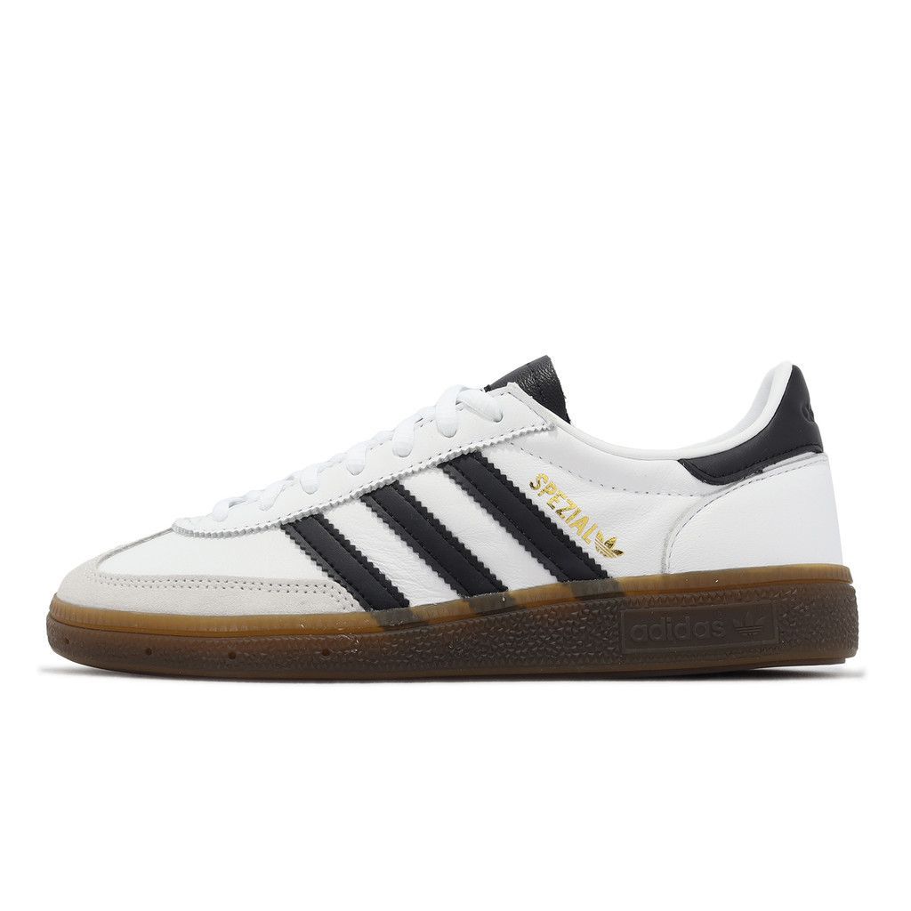 รองเท้าลําลอง Handball Spezial ผู้ชายผู้หญิงสีขาวสีดํายาง Suede Clover ACS IE3403 M1PE