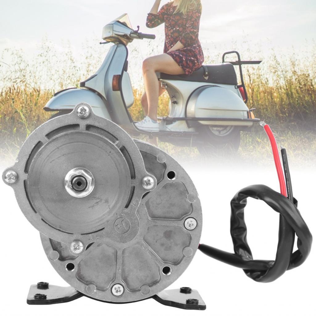 Tutoushop 12V 250W Electro Motor Pure Pulley Geared Accessory Belt