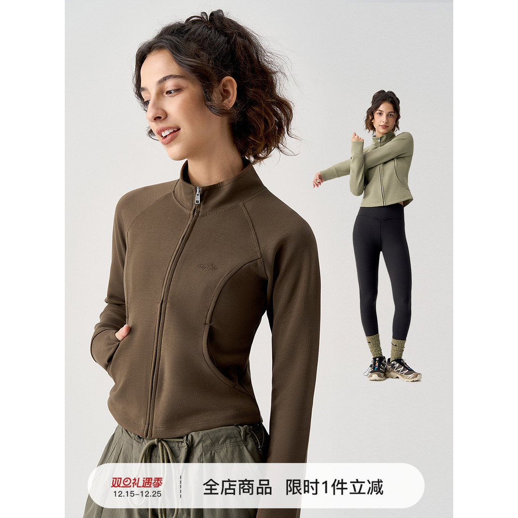 เสื้อสเวตเตอร์ทรงเข้ารูป สำหรับโยคะและใส่ลำลอง พร้อมดีไซน์ใหม่จาก 714street