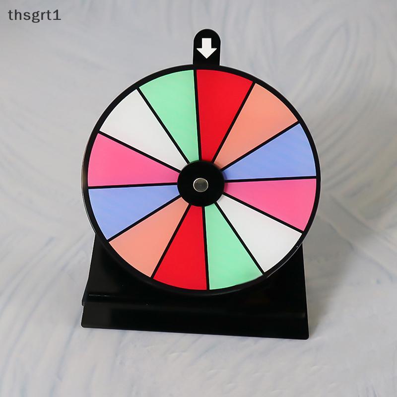 [thsgrt1] Spin Game Fortune Party Turn Plate Wall Carnival Raffle Tabletop Lottery Machine [TH]