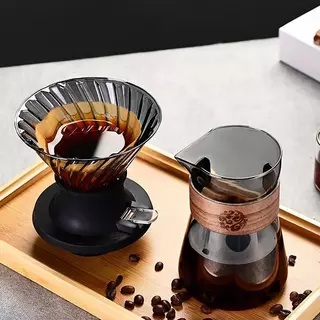 ☕☕☕ดริปเปอร์สวิทช์และเหยือกเสริฟ สำหรับทำกาแฟสกัดแบบแช่ UFO Immersion Dripper Set