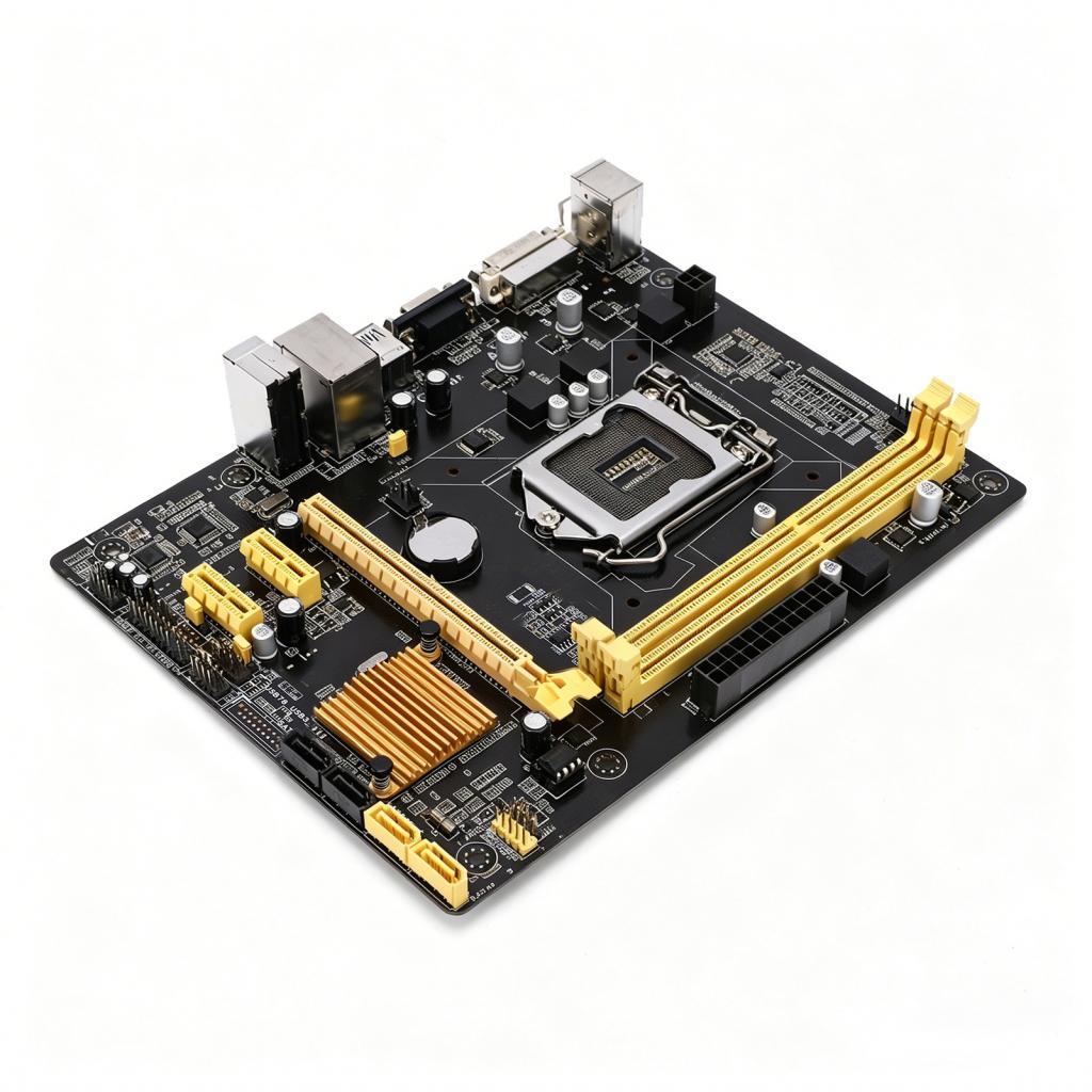 Viptool-TH เมนบอร์ดเดสก์ท็อป LGA 1150 สำหรับ 4th Gen I7 I5 I3 DDR3 16GB ติดตั้งง่ายคอมพิวเตอร์ 3 เฟส