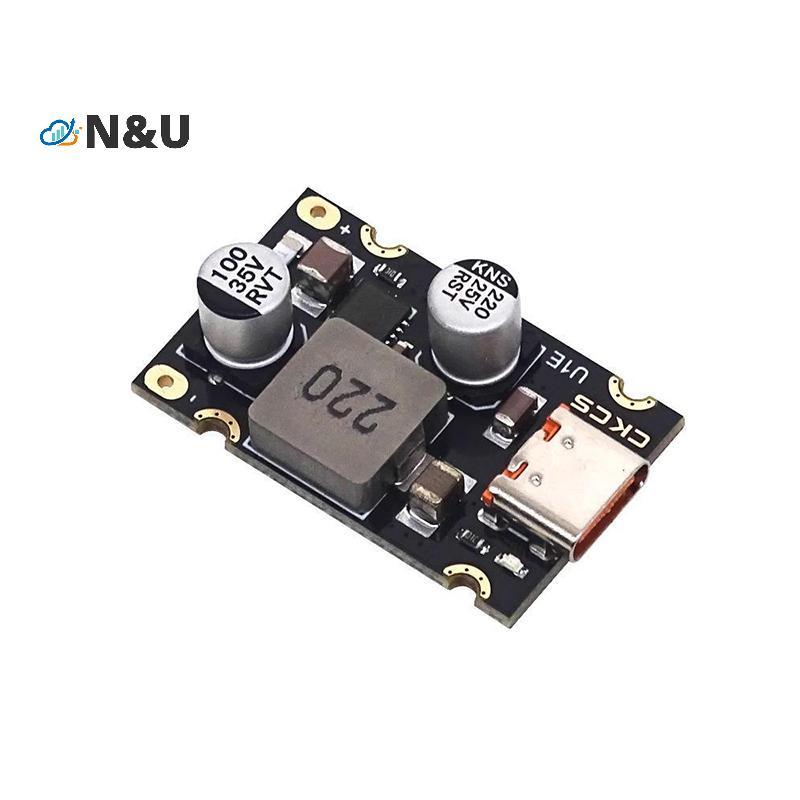 N&U PD65W Fast Charging โมดูล Type-C อินเทอร์เฟซ USB รองรับ PD3.1 QC3.0 SCP PPS Fast Charger 5V 9V 1