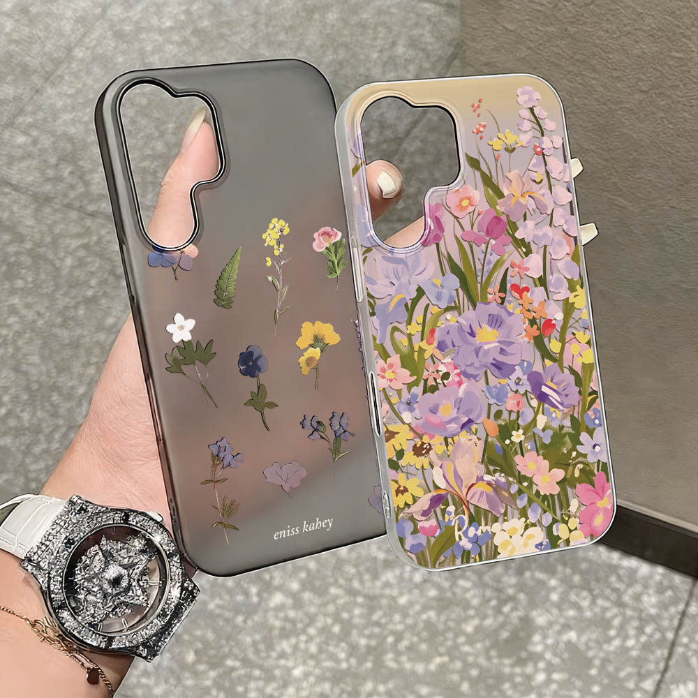 เคสโทรศัพท์ for Samsung A56 A55 A07 A35 A05S A16 A57 A54 A15 A36 A17 S24 S25 S26 Ultra A34 A53 A26 A27 A37 น้ำค้างแข็ง