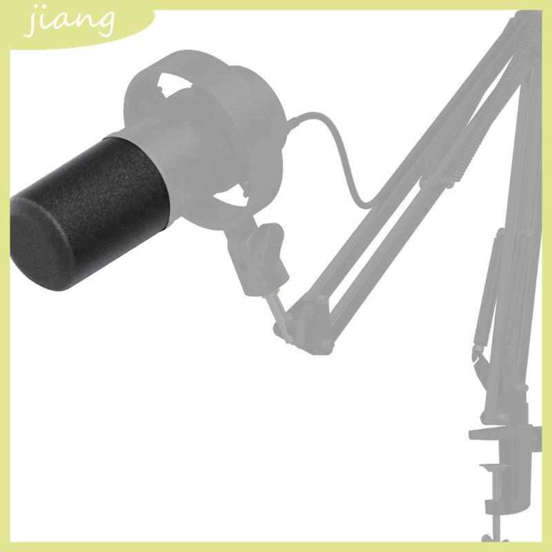 JN Flocking โฟมไมโครโฟนสําหรับ Amplitank K688 Mics ตัวกรองกระจกหน้ารถ