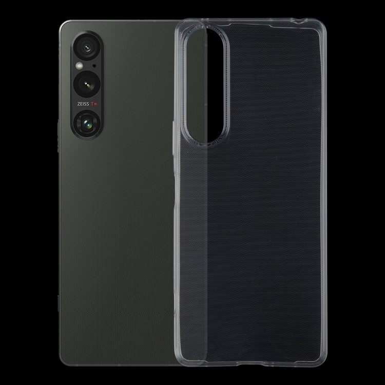 เคสโทรศัพท์ TPU โปร่งใสบางเฉียบสําหรับ Sony Xperia 1 V/Sony Xperia 5 V/Sony Xperia 10 V/Sony Xperia 