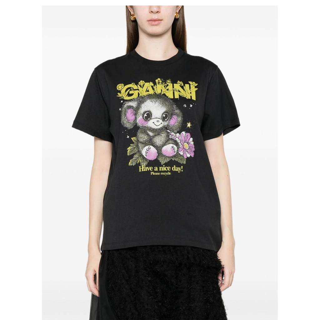 [SR-STUDIO] GA 2026 เสื้อยืดแขนสั้นผ้าฝ้ายแท้พิมพ์ลาย Niche Devil KL4V