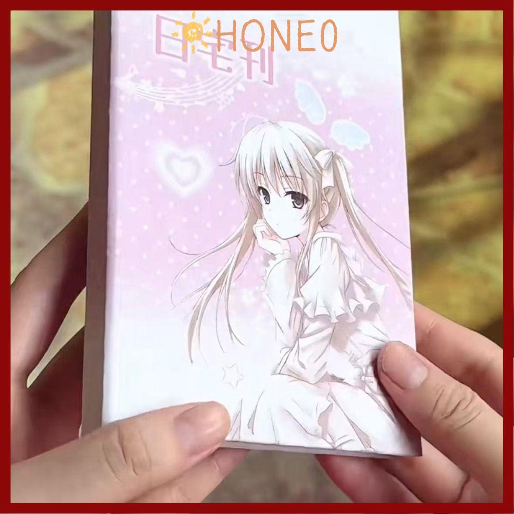 หนังสือสติกเกอร์ โฮน, สติกเกอร์ไดอารี่การ์ตูน ทําเอง, ของขวัญสไตล์ญี่ปุ่นน่ารักสีชมพูสมุดสติกเกอร์อุปกรณ์เครื่องเขียน