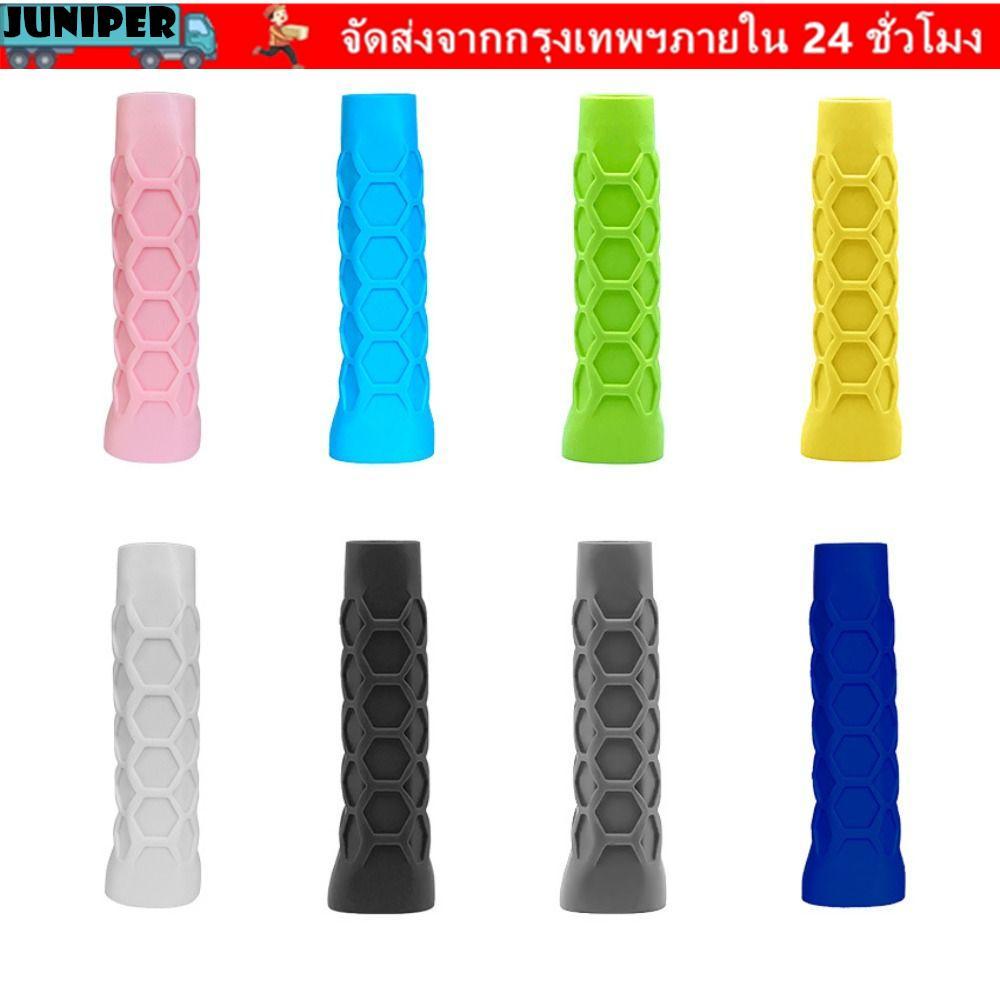 JUNIPER ปลอกจับแร็กเก็ต Pickleball ซิลิโคนกันลื่น, Reusable Replacement Paddle Grip Cover, Racket Overgrip อุปกรณ์เสริม
