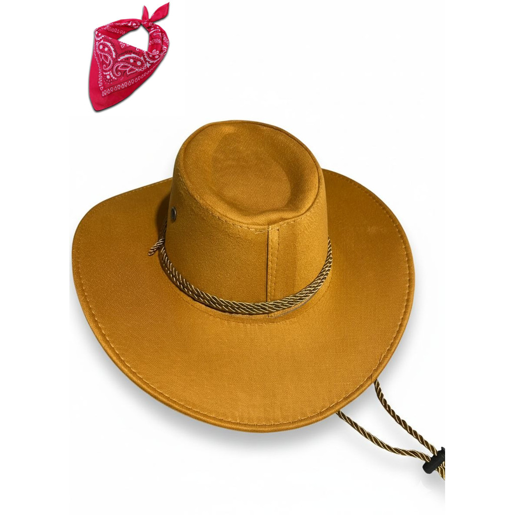 ZEROO COWBOY HAT / ฟรี SLAYER COWBOY HAT / UNISEX ผู้ชายและผู้หญิง COWBOY HAT / ROPE COWBOY หมวก
