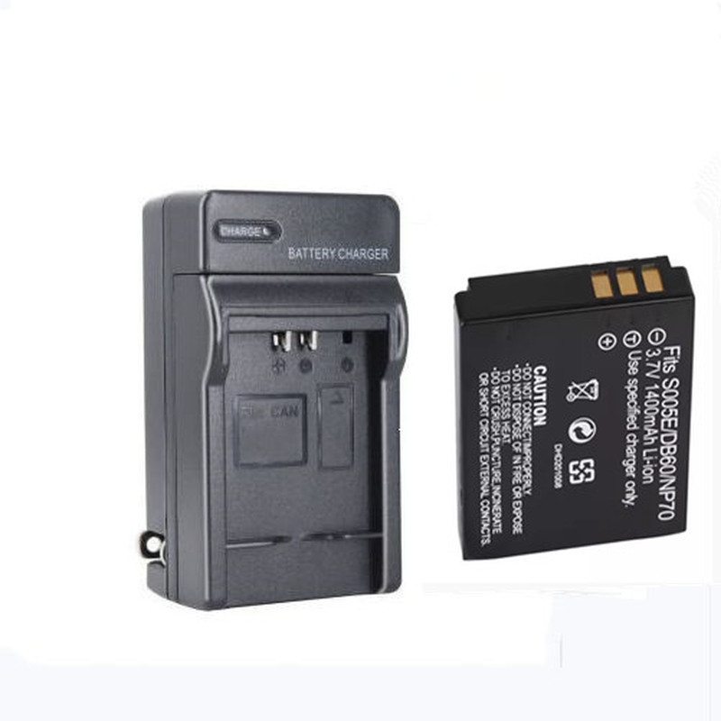 S005E แบตเตอรี่เหมาะสําหรับกล้อง Panasonic CCD DMC-LX1 LX2 LX3 FX07/100 FX50 Charger