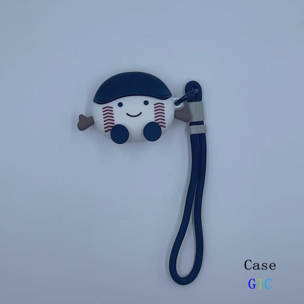 GTC สําหรับ GOOJODOQ J201 J206 J228 J229 หูฟัง & Lanyard รูปแบบเทนนิสสีดํา