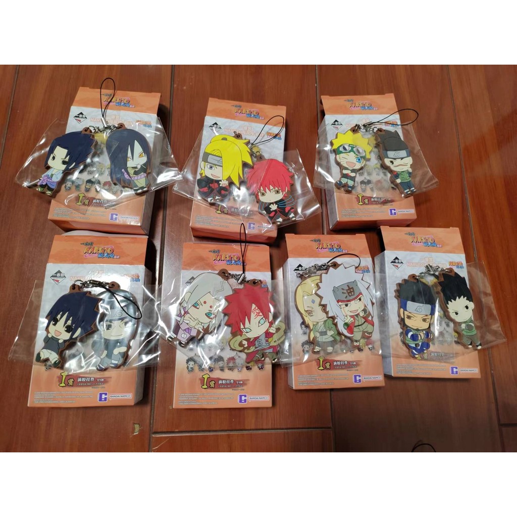 นารูโตะ เวอร์ชั่นแผ่นดินใหญ่ Ichiban Kuji Epoxy Pendant Naruto Sasuke Gaara Jiraiya Scorpion Etc.