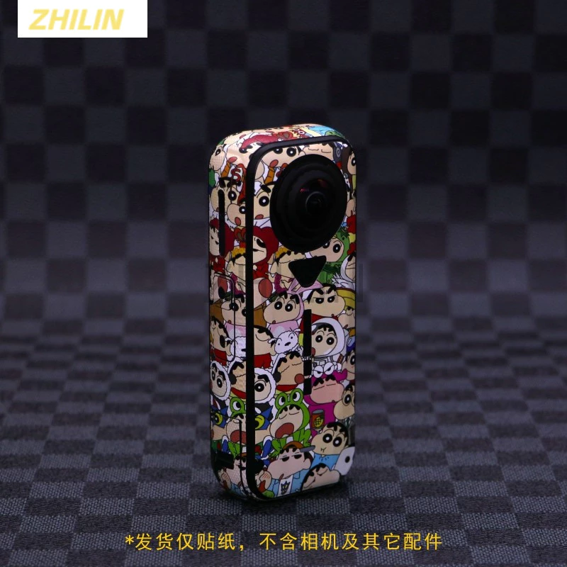 เหมาะสําหรับ Insta360 X4 Air 8K พาโนรามากีฬากล้องสติกเกอร์ป้องกันและอุปกรณ์เสริมฟิล์ม CASE thumbnail 6