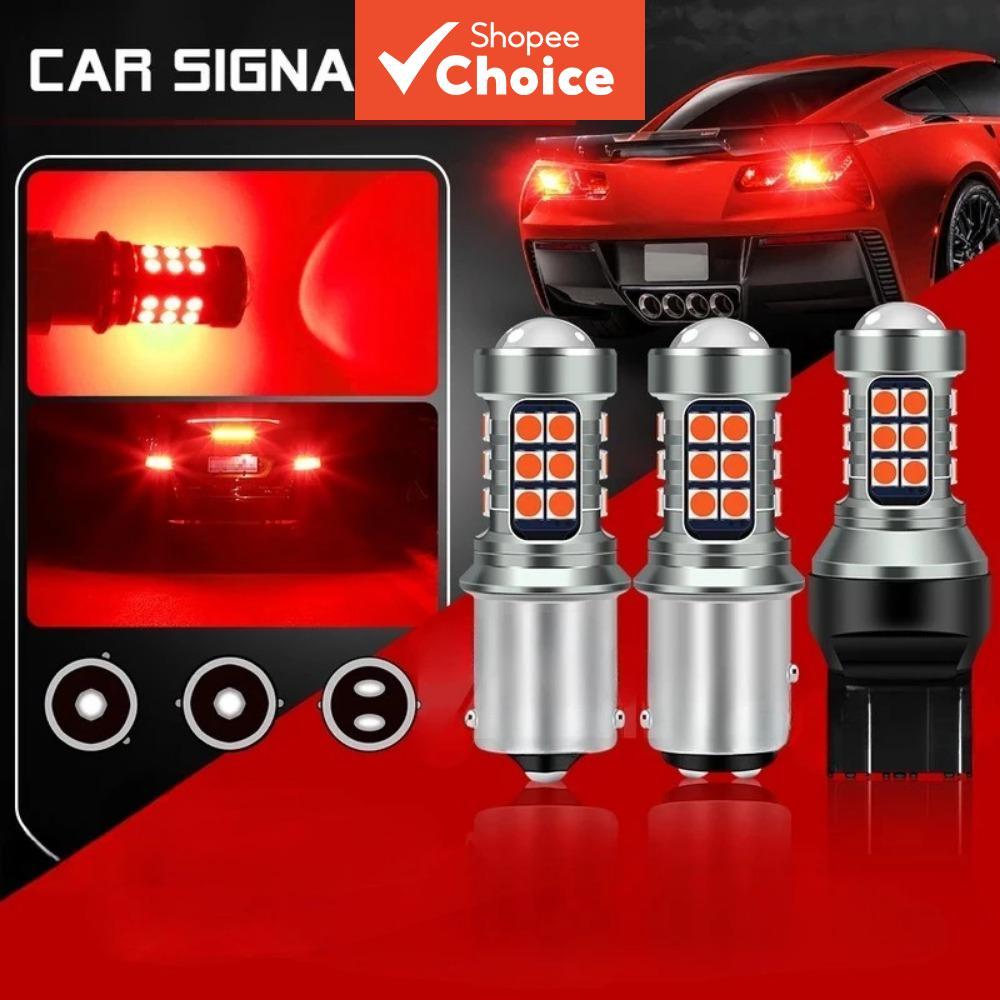 For Honda/Toyota/Nissan27 หลอดไฟเบรก LED - Flash & Non-Flash T20/7443 1157/P21-5W