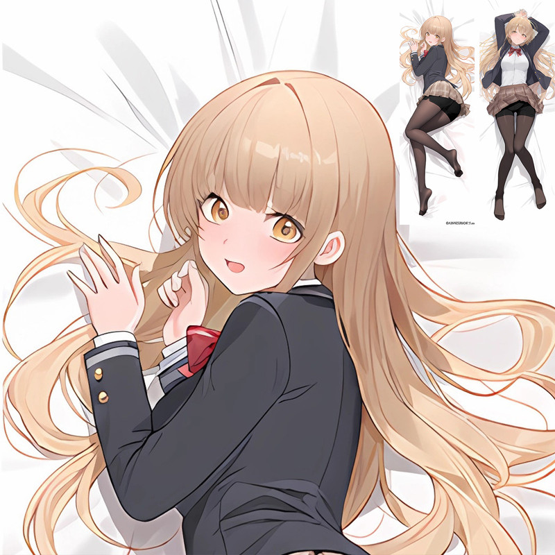 The Angel Next Door Spoils Me Rotten Shiina Mahiru หมอน - สินค้าอนิเมะ, 50160 ซม., ปลอกหมอนถอดซักได้