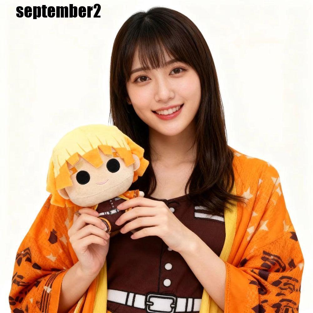 SPEPEMBER ตุ๊กตา Tsugikuni Yoriichi, การ์ตูนตุ๊กตาน่ารัก Soft Demon Slayer ของเล่นตุ๊กตา, สําหรับแฟน