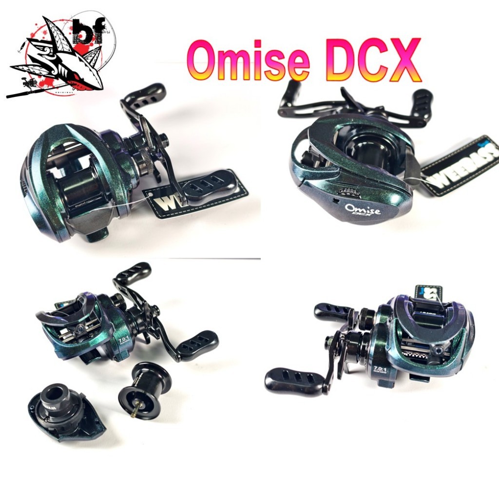 รอกเบท Weebass Omise DCX ระบบ DCX   - รอบ 7.0:1   - เบรค 5 kg